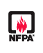 Logo NFPA National Fire Protection Association Main USA