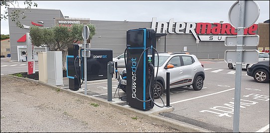 POWERDOT Station de recharge voitures lectriques