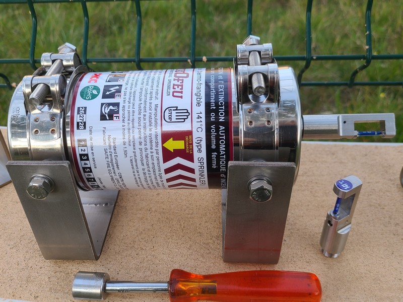 FIXOFEU D�t�ction Extinction Incendie Ampoule Sprinkler JOB