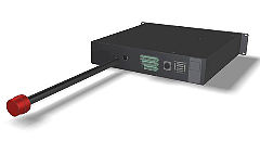 REDETEC PN/RED/1.5 Systme rackable et autonome pour la dtection et l'extinction automatique d'incendie - Tube rallonge pour buse de dcharge