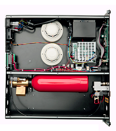 REDETEC PN/RED/1.5 Systme rackable et autonome pour la dtection et l'extinction automatique d'incendie - Vue intrieuse du chssis